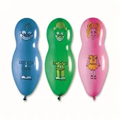 Gemar Lateksasti balon v obliki vesele figure 56 cm