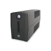 Conceptronic ZEUS 650VA 360W UPS s Schuko vtičnico, črn