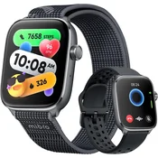 MIBRO Pametni sat FIT BLACK/ GPS/ 2 narukvice/ crna