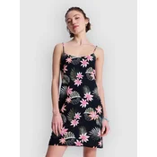Roxy Rainbow Shores Mini Dress anthracite paradise fleur