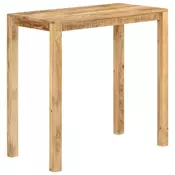 Vidaxl vidaXL Barska miza, 112x55x108, masivni mangov les