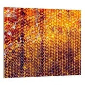shumee STEKLENA PLOŠČA ZA KUHINJO 65x60 Med