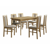jedilnica set Victorville 277 78x80x140cm