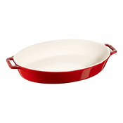 Pekač ,36 cm, rdeča, keramika, Staub