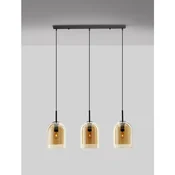 VELOR VISILICA E27 /IP20/CRNA & CHAMPAGNE NL9236740