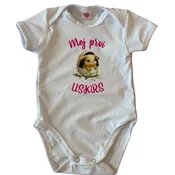 Divars Bodi sa štampom Moj prvi uskrs, Beli