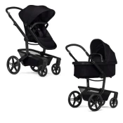 JOOLZ kolica 2u1 Day5 space black 540003 + POKLON navlaka za kišu i adapter za autosjedalicu