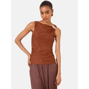 Lipsy Top rjava