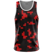 Majica brez rokavov We Play PIXEL FAN BEACH TANK TOP