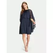Swing Cocktail obleka 5AJ09800 Mornarsko modra Regular Fit
