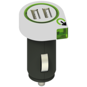 Auto punjac, Dual USB, 2.1A