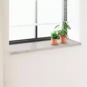 vidaXL Okenski nadstrešek Marmorna tekstura 120 x 50 x 4,5 cm PVC