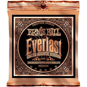 ERNIE BALL SET 2544 AK 013-056 EVERLAST COATED PHOSPOR BRONZE MEDIUM