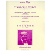 MOYSE M:25 ETUDES DE VIRTUOSITE CZERNY