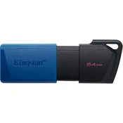 Kingston USB Flash memorija DTXM, 64 GB, USB 3.2 Gen 1, Plavo-crna