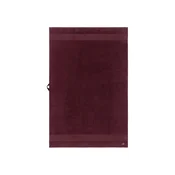 Srednje velika bombažna brisača Lacoste L LECROCO Bordeaux 100 x 150 cm