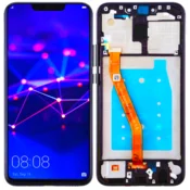 shumee Originalni LCD + zaslon na dotik za Huawei Mate 20 Lite SNE-AL00 SNE-LX1 (obnovljen) okvir črne barve