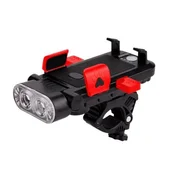 Yiwu Punjiva LED lampa za bicikl sa sirenom i nosacem YW17417-464