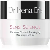 Dr Irena Eris Sensi Science Redness Control Anti-Aging Day Cream intenzivna gladilna dnevna krema proti gubam SPF 20 50 ml