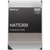 Synology HAT5300-12T 12TB 3.5 HDD SATA 6Gb/s, 7200rpm, Buffer size : 256 MiB, MTTF 2.5M hours, warranty 5 years