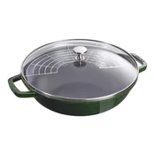 Vok 30 cm, bazilika, lito železo, Staub