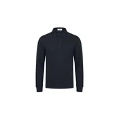 DAN FOX APPAREL Majica Dean temno modra