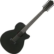 Ibanez AEG1221-BOT Black Out 12 strunska elektroakustična kitara (Kot novo)