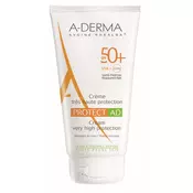 A-Derma Protect AD zaštitna krema za sunčanje za atopičnu kožu SPF 50+ Water Resistant (Fragrance Free) 150 ml