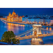 Castorland - Puzzle Budimpešta ponoči - 500 kosov
