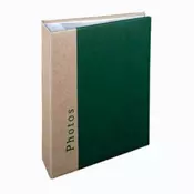 Henzo Foto album za slike, 100 slik 10x15 cm, z žepki #50506.06 Rjav