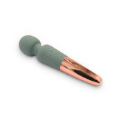 Nikcorp Diskretni vibrator mikrofon s 20 načina vibracije i 8 brzina za masažu i stimulaciju, vodootporan IPX6, silikonski, zeleni