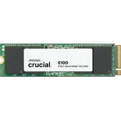 1 TB SSD Crucial E100 Gen 4.0 PCIe x4 NVMe (CT100E100SSD8-T)