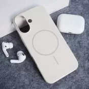 Maska Mag Case Nanobeats za iPhone 17 krem