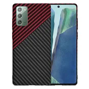 Trden TPU ovitek Techsuit Carbonite FiberShell za Samsung Galaxy Note 20 - red vortex