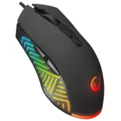 RAMPAGE Gejmerski žicni miš SMX-G68 SPEAR RGB (Crna)