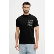 KARL LAGERFELD Majica 755041 553225 Črna Regular Fit