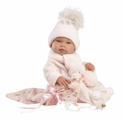 Llorens 84338 NEW BORN GIRL - realisticna beba lutka s punim tijelom od vinila - 43 cm