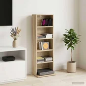 vidaXL CD omara Sonoma hrast 33 x 23,5 x 97,5 cm Inženirski les