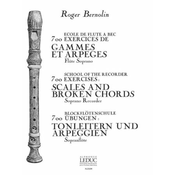 BERNOLIN:SCALES AND BROKEN CHORDS SOPRANO RECORDER