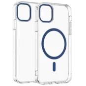 Transparent Color Ring MagSafe maska za iPhone 14 Plus – Plava