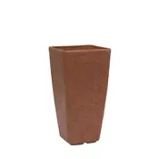 G21 Dekorativni cvetlični lonec G21 Element Linea 22 x 42 x 22 cm, rjav, plastika