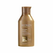 Redken All Soft (Shampoo) mehčanje šampona za suhe in hrustljave lase (Objem 300 ml - new packaging)