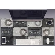 Decormat Namizna podloga Old cassettes 90x45 cm