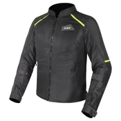 Poletna motoristična jakna LS2 Breeze, črna/rumena
