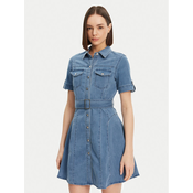 Morgan Jeans obleka 241-RIXES Modra Regular Fit