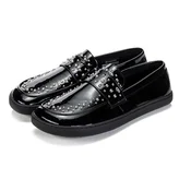 Barefoot mokasini SHEEN Black Metallic