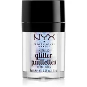 NYX Professional Makeup Glitter Goals metalične bleščice za obraz in telo odtenek 05 Lumi-lite 2,5 g