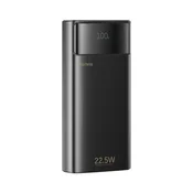 Remax Power Bank FC-12 LED Flashlight PD20W + QC22.5W 20000mAh, Crni