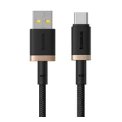 BASEUS DURA USB kabel za prijenos podataka - Type-C, 200 cm, ZLATNA/CRNA P10377802U01-02