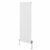 MONSTER Ovalni radiator in ventili - 1600 mm x 480 mm - bel, (21569866)